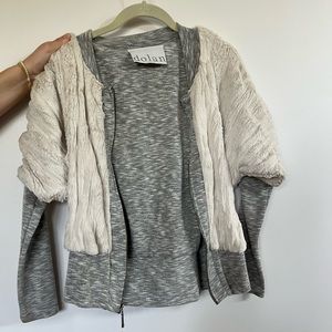 Fur Cardigan
